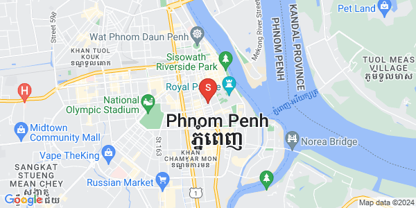 Mapa: Chey Chumneah, Daun Penh, Phnom Penh