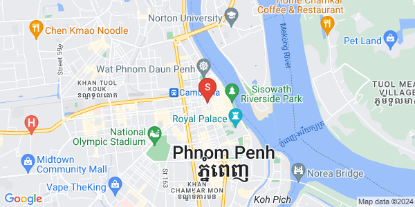 แผนที่ เบิงเรียง, ดวนป็ญ, พนมเปญ
