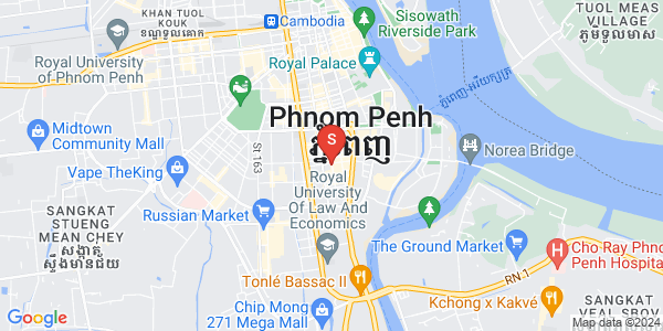 Mapa: BKK 1, Boeng Keng Kang, Phnom Penh