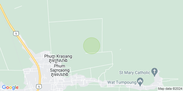 Ta Meun县, Thma Koul县, 马德望地图