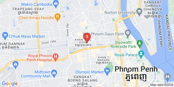 แผนที่ บึงกัก 2, ตวลโคก, พนมเปญ
