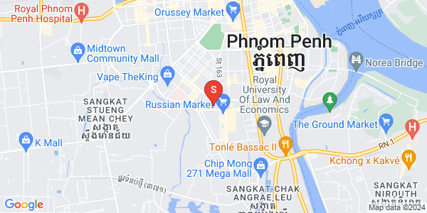 Mapa: Tumnob Tuek, Boeng Keng Kang, Phnom Penh