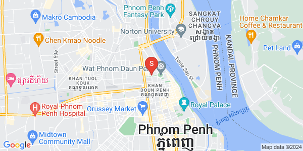 Mapa: Phnom Penh Thmey, Sen Sok, Phnom Penh