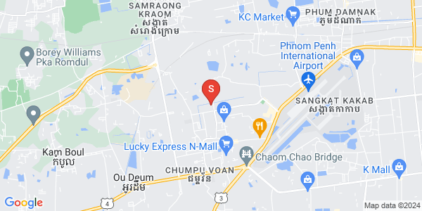 Map of Chaom Chau 1, Por Sen Chey, Phnom Penh