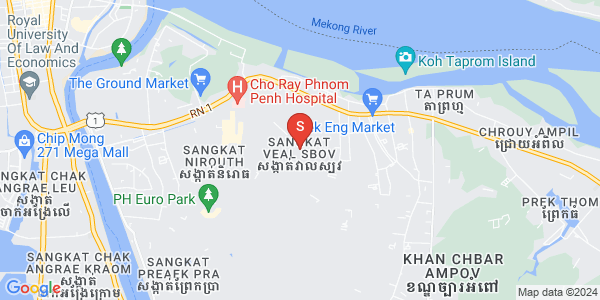 แผนที่ เวียลสโบว, จบาร์อamเปา, พนมเปญ