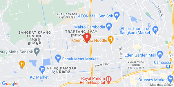 แผนที่ พนมเปญทเมย, แซนสก, พนมเปญ