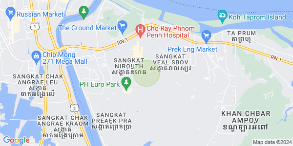 Map of Borey Peng Huoth: The Star Platinum Eco Romance
