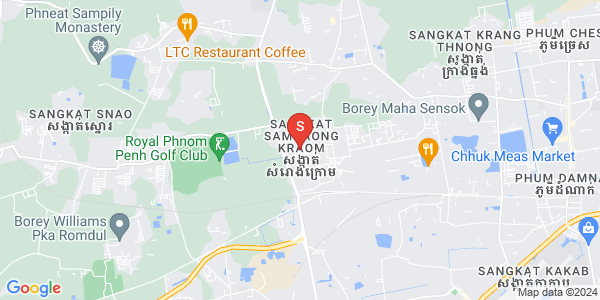 Mapa: Samraong Kraom, Por Sen Chey, Phnom Penh