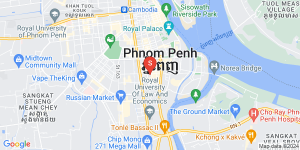 BKK 1, ボンケンコン, プノンペンの地図