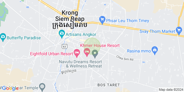 Carte de Sala Kamraeuk, Siem-Réap