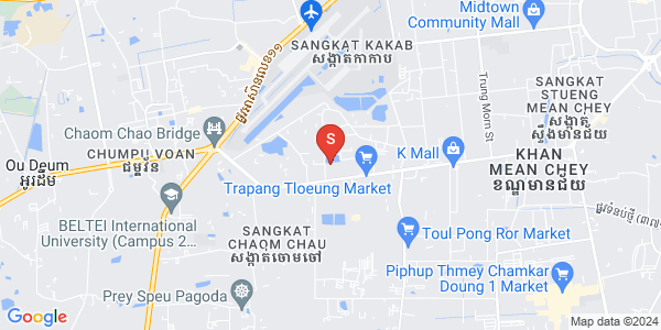 潮州1, 普森芷区, 金边地图