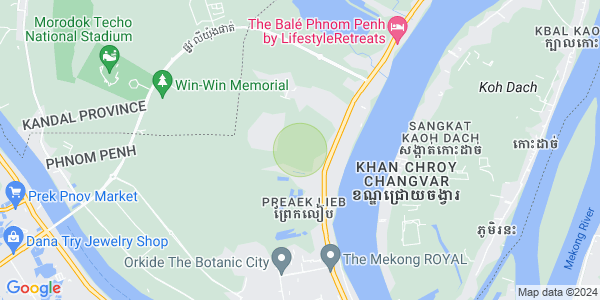 Bak Kaeng分区, 水净华区, 金边地图