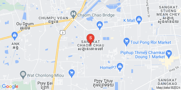 ផែនទី ចោមចៅ១, ពោធិ៍សែនជ័យ, ភ្នំពេញ