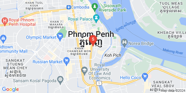 แผนที่ โตนเลบาสัก, จัมการมอน, พนมเปญ