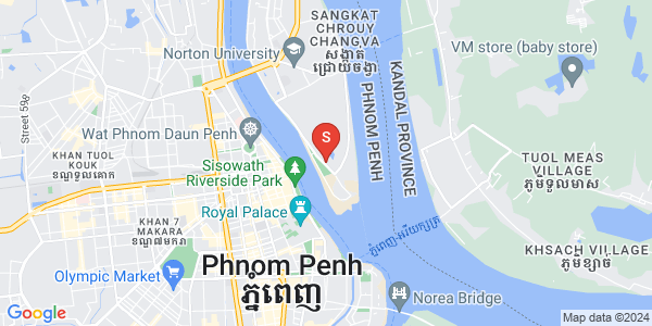 Mapa: Chroy Changvar, Phnom Penh