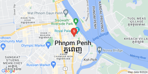Chey Chumneah分区, 隆边区, 金边地图