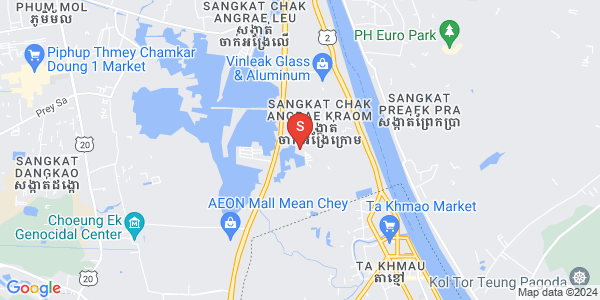Mapa: Cheung Aek, Dangkao, Phnom Penh
