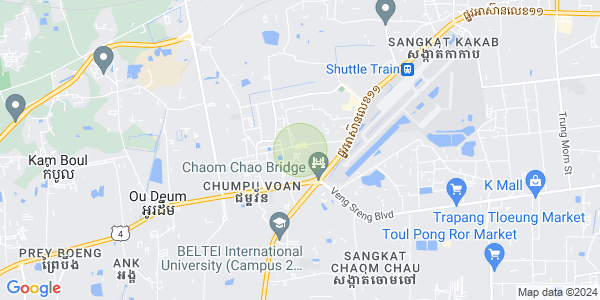 潮州3, 普森芷区, 金边地图