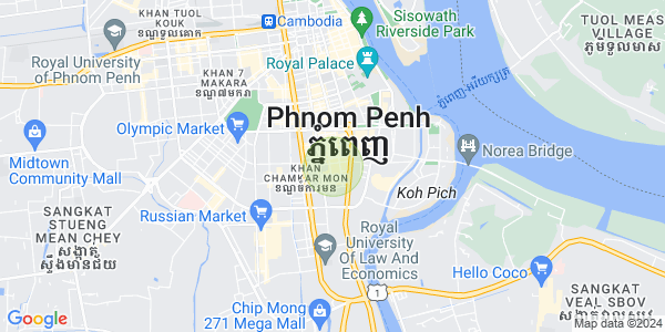 แผนที่ BKK 1, บึงเกงกอง, พนมเปญ