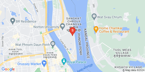 Map of Keo Chanda, Chroy Changvar, Phnom Penh