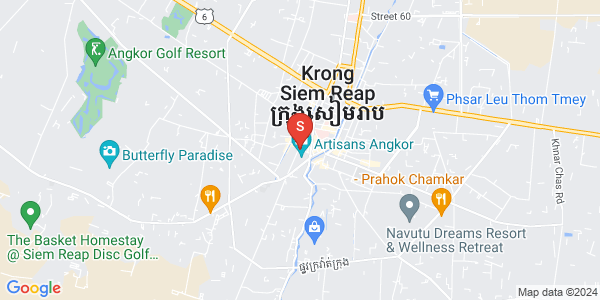 Map of market Night, Svay Dankum, Siem Reap