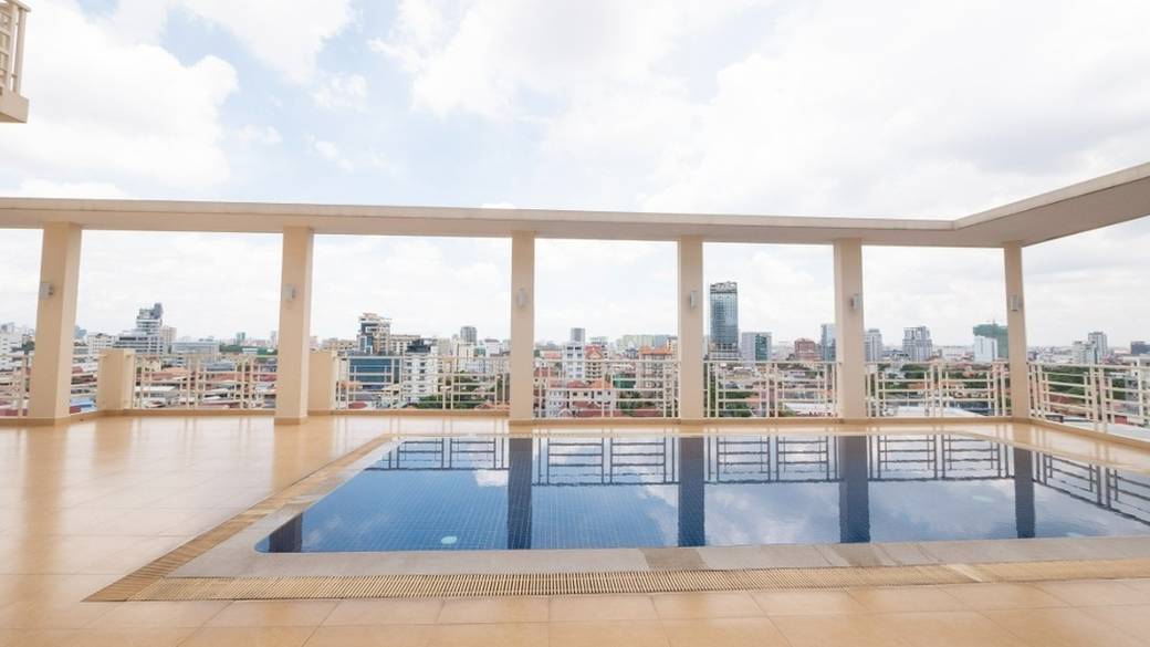 100 sqm Living Size Apartmán K pronájmu in Toul Kork
