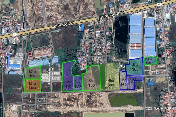 Земля Для Продажи in Trapeang Kong, Samraong Tong, Kampong Speu