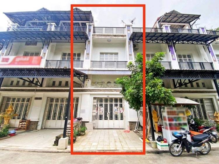 Flat House For Sale in Nirouth, Chbar Ampov, Phnom Penh