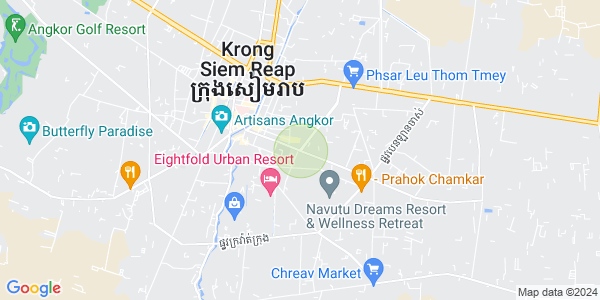 Map of Sala Kamraeuk, Siem Reap