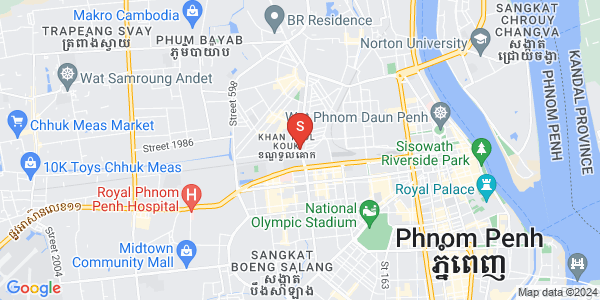 แผนที่ Toul Kork Lane