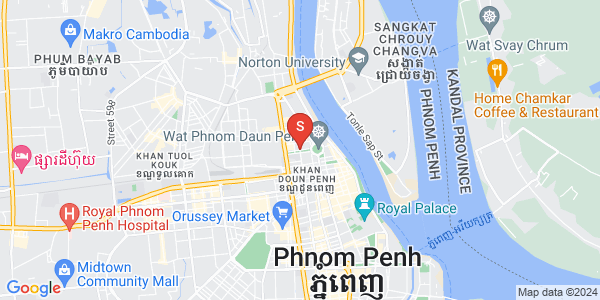 新金边, 森速区, 金边地图