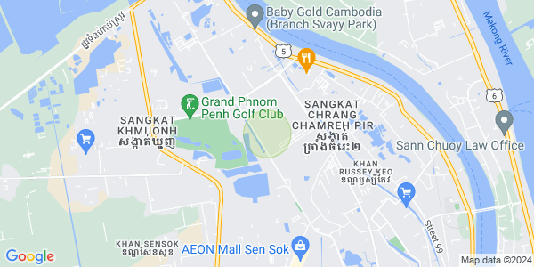 Mapa: Phnom Penh Thmey, Sen Sok, Phnom Penh