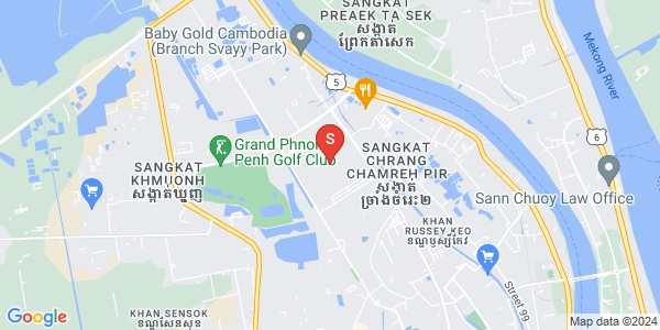598 7, Chrang Chamres I分区, 雷西郊区, 金边地图