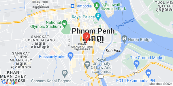 St322, 万景岗1分区（BKK1), 波哥堪, 金边地图