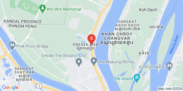 Mapa: Preaek Lieb, Chroy Changvar, Phnom Penh
