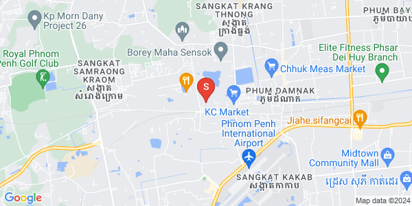 Carte de Kakab 2, Por Sen Chey, Phnom Penh