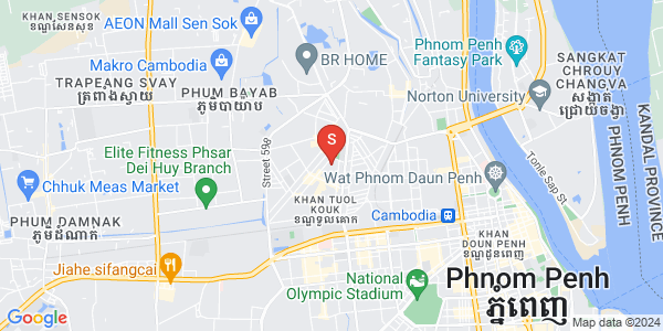 万谷湖1分区, 堆谷区, 金边地图