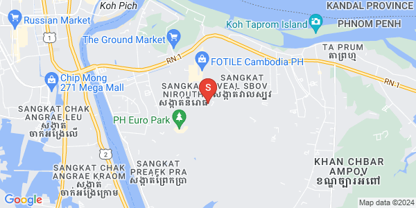 Carte de Veal Sbov, Chbar Ampov, Phnom Penh