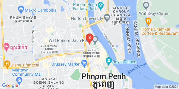 Carte de Phnom Penh Thmey, Sen Sok, Phnom Penh