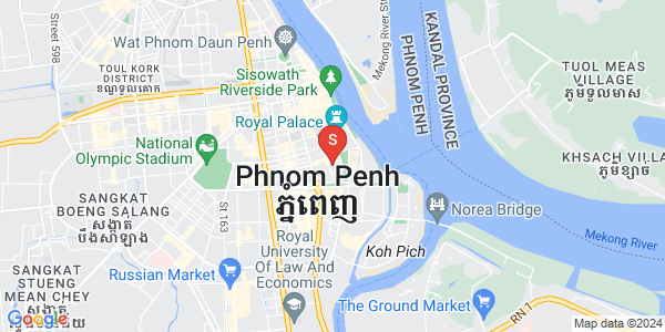 Mapa: Chakto Mukh, Daun Penh, Phnom Penh