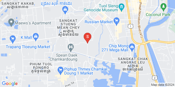 Mapa: Borey Peng Huoth : The Star Diamond