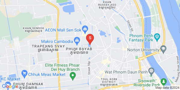 Mapa: Phnom Penh Thmey, Sen Sok, Phnom Penh