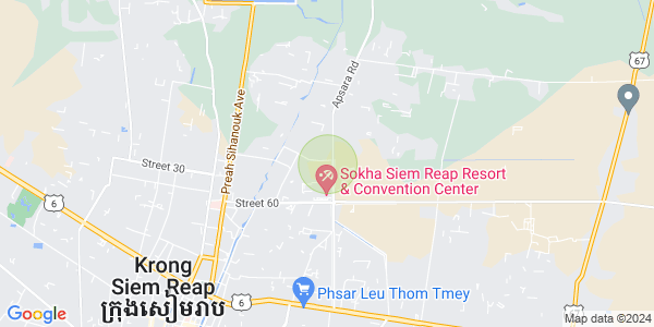 Carte de Sla Kram, Siem-Réap
