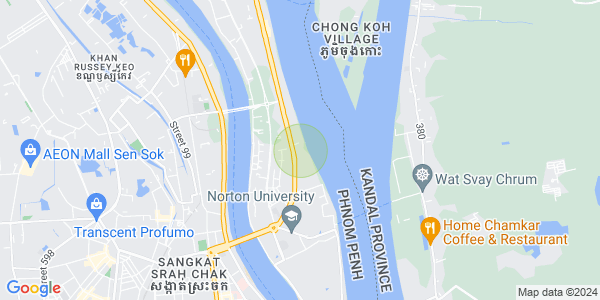 Map of Chroy Changvar, Phnom Penh