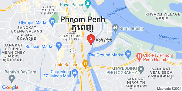 百色河分区, 占卡蒙, 金边地图