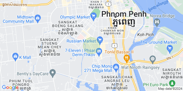 ផែនទី ទួលទំពូង១, ចំការមន, ភ្នំពេញ