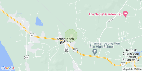 Carte de Prey Thum, Kep