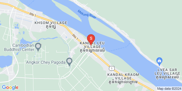 Map of Banteay Daek, Kien Svay, Kandal