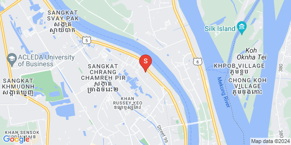 Map of Russey Keo, Phnom Penh