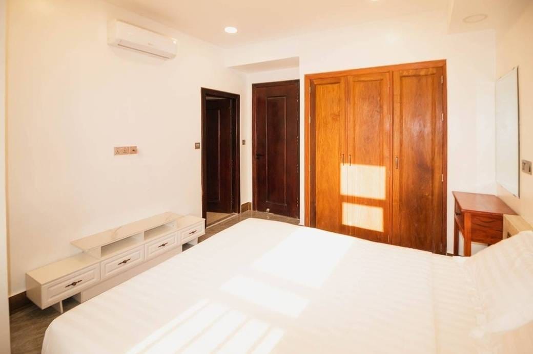 35 sqm Living Size Apartmán K pronájmu in Daun Penh